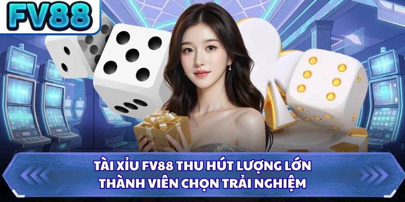 Tài Xỉu FV88 thu hút lượng lớn thành viên chọn trải nghiệm