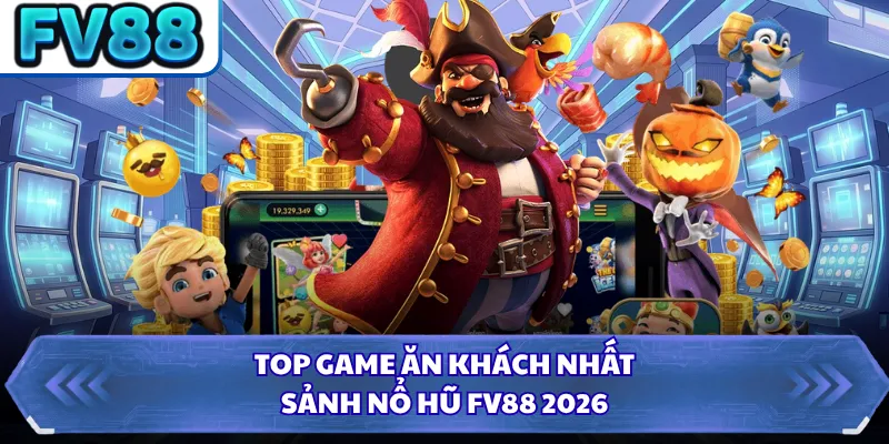 Top game ăn khách nhất sảnh nổ hũ FV88 2026